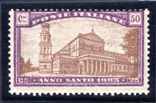 Anno Santo Cent. 50 beidseitiger Druck