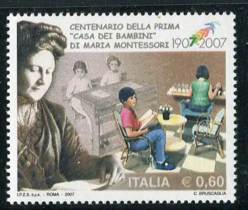 Maria Montessori - Sorte 7 oben