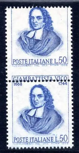 Giambattista Vico Lire 50 Sorten Vico unten