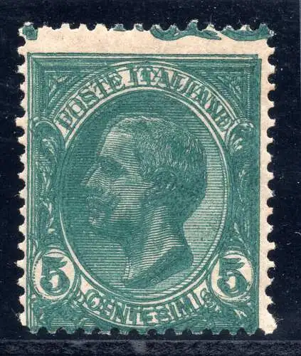 Leoni Cent. 5 n. 81b Doppeldruck - MH