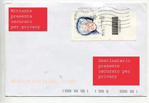 Rita Levi Montalcini mit Barcode isoliert auf Umschlag