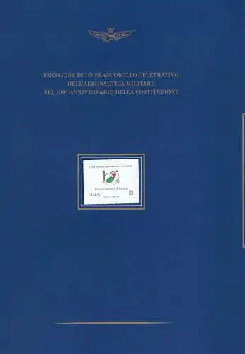 Folder Centenario Aeronautica 2023 - Gemeinschaftsausgabe