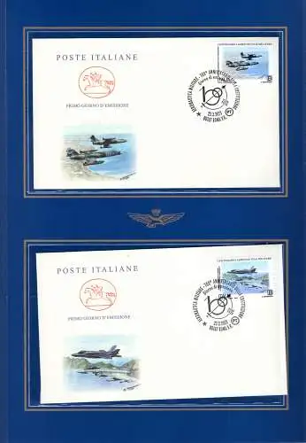 Folder Centenario Aeronautica 2023 - Gemeinschaftsausgabe