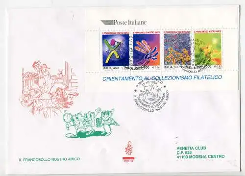 Italien FDC Venetia 1999 kompletter Jahrgang