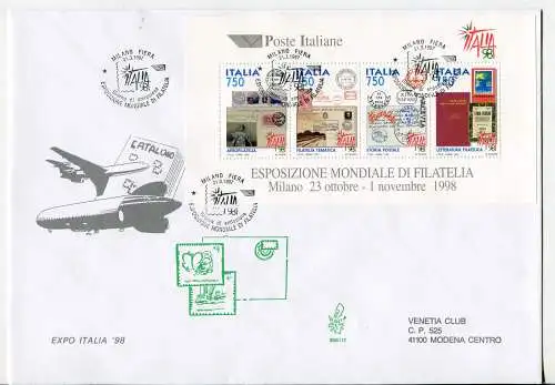 Italien FDC Venetia 1997 kompletter Jahrgang