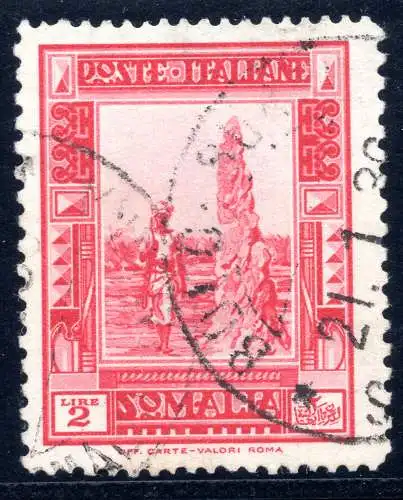 Somalia It. - Pittorica Lire 2 Mischverzahnung 14 x 12