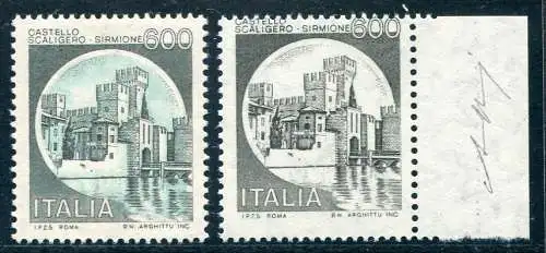 Castelli Lire 600 Sirmione schwarz Sorte Bolaffi