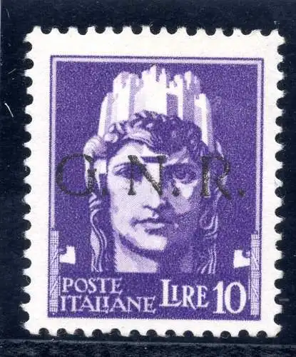 GNR Lire 10 Verona Nr. 486 - MNH