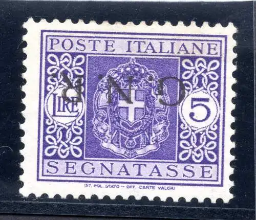 GNR Segnatasse Lire 5 Brescia Nr. 57/I - MH