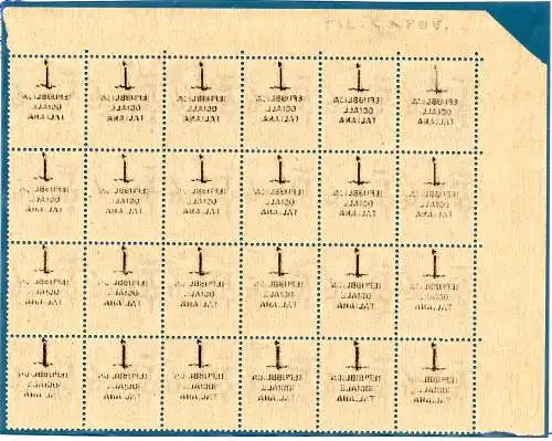 Fascetti Cent. 25 Nr. 491 Auflage Florenz mit Sorten - postfrisch