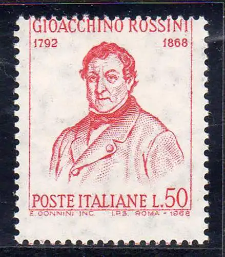 Rossini Sorte Verzahnung nach unten verschoben