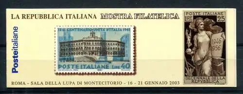 Montecitorio 2003 - Libretto Nr. 25 komplett