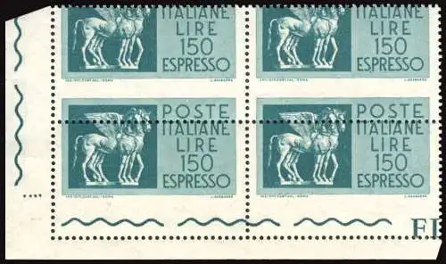 Espresso Lire 150 Cavallo Alato Sorte Verzahnung