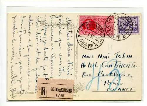 Schlichtung - Express Lire 2 auf Postkarte