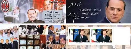 Libretto Calcio Silvio Berlusconi - Kat. Unified Nr. LC 3/24 - Nur 76 vorhanden