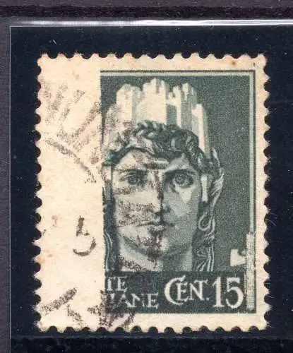 Imperiale Cent. 15 Nr. 246 Druck links Sorte fehlt