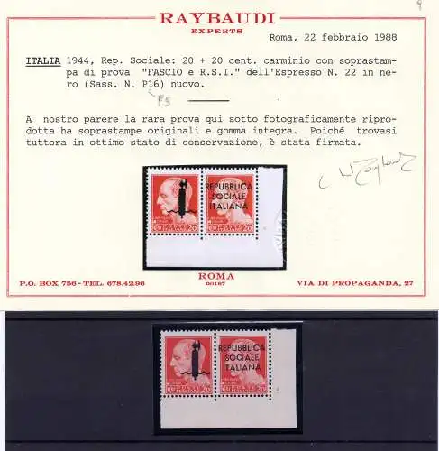 Saggio Cent. 20 + 20 Tito Livio Nr. P 5