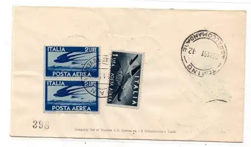 Baumfest auf Umschlag FDC Venetia Racc