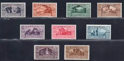 Somalia - Virgil n. 149/157 - MNH