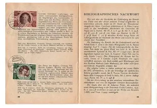 Konzil von Trient Nr. 110/121 Regierungsheft in deutscher Sprache