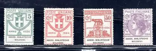 Parastatali Ass. Biblioteche Bologna Nr. 1/4 - MNH