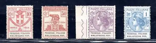 Parastatali Federazione Italiana Bibliot. Pop. n. 34/37 - MH