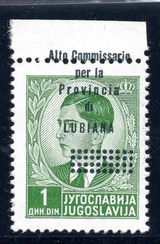 Ljubljana - Hochkommissariat 1 d. n. 44ca exemplarische Sorte