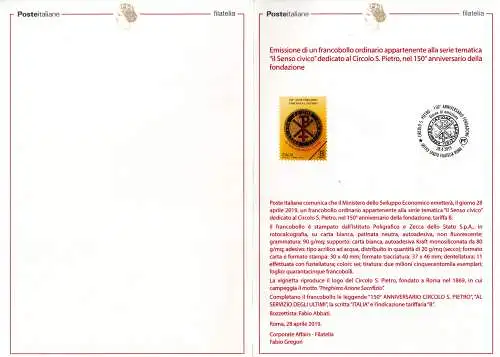 Bulletin Geschenkausgabe - Circolo San Pietro