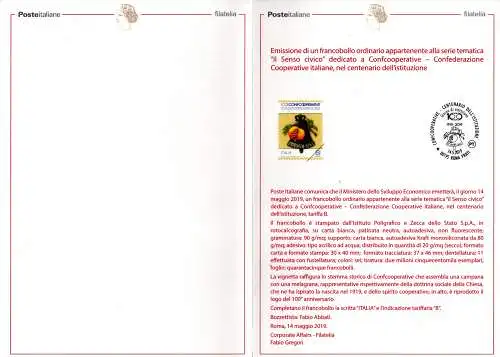 Bulletin Illustration Geschenkausgabe - Confcooperative Italiane