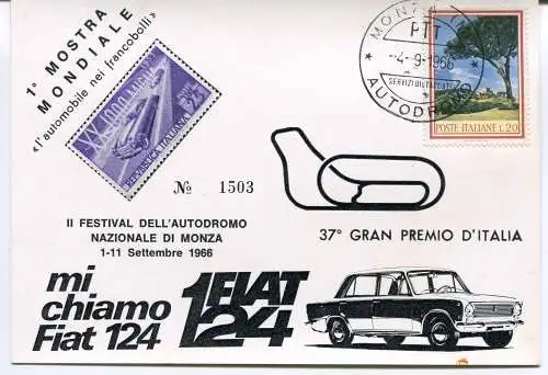 FIAT 124 - Autodromo di Monza