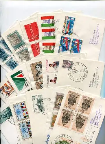 Italien FDC Venetia 1971 kompletter Jahrgang