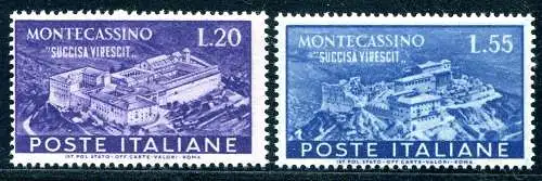 Montecassino Nr. 664/665 die hochwertige Serie