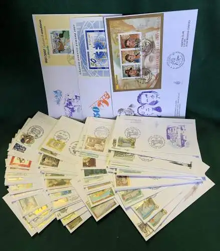 Italien FDC Venetia Club Jahrgang 2007 praktisch komplett - BESCHREIBUNG LESEN