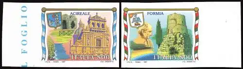 Turistica '97 Nr. 2279/2282 die Serie mit vier Sortenwerten
