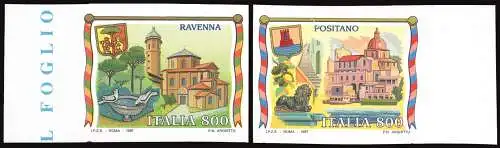 Turistica '97 Nr. 2279/2282 die Serie mit vier Sortenwerten