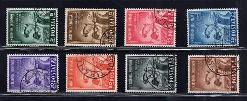 Albanien Occ. Italiana - Pro Tubercolari Nr. 38/45 komplette Serie