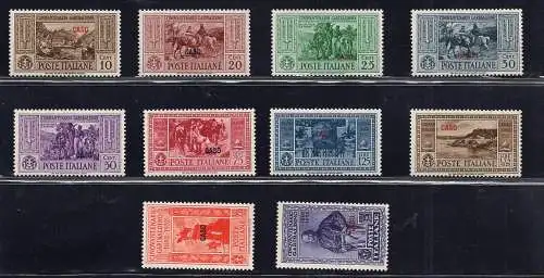 Ägäis - Garibaldi die komplette Tour der 13 Inseln MNH