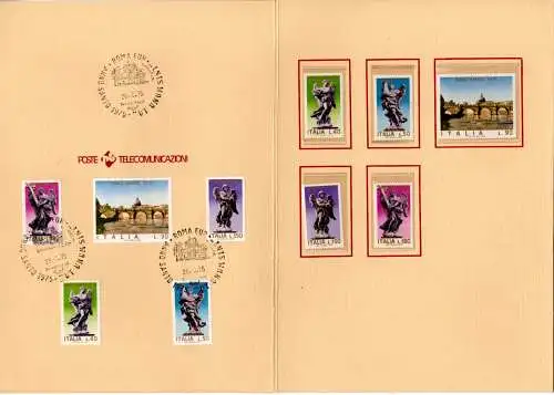 Precursore folder 1975 - Anno Santo Annullo Roma Eur