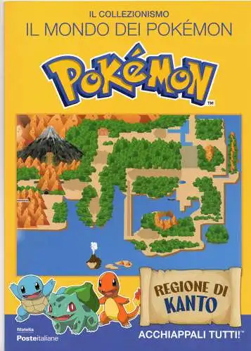 Pokemon Ordner Kanto Region