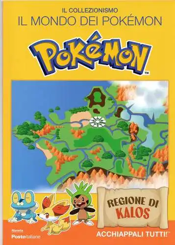 Pokemon Ordner Kalos Region