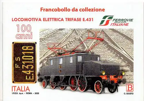 Privatmappe zur Drehstromlok E 431 Sorte