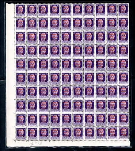 Fascetti Cent. 50 Nr. 493 - Auflage Verona II in rot orange - postfrisch