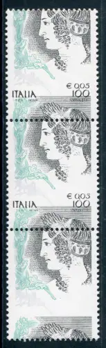 Frau in der Kunst Euro 0,05 / Lire 100 wunderschöne und seltene Sorte