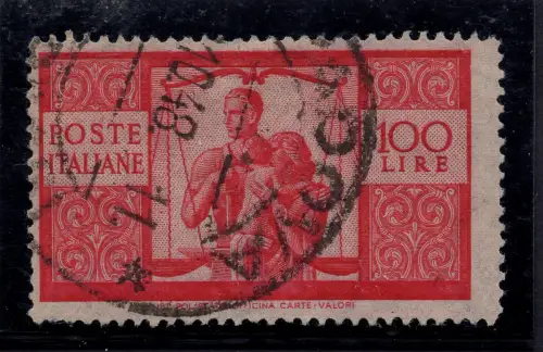 Democratica Lire 100 filigranes Rad 1 Nr. 565A