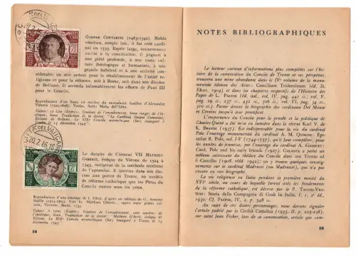 Konzil von Trient Nr. 110/121 Governatoratsheft in französischer Sprache