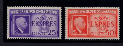 Albanien Occ. Italiana - Espressi n. 1/2 - MNH