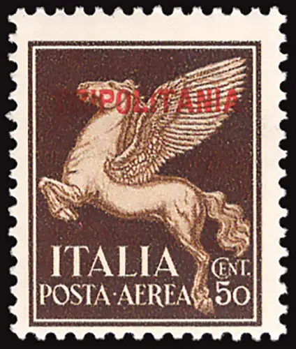 Tripolitanien - Luftpost Cent. 50 Nr. 8 nicht ausgegeben