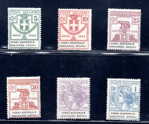 Parastatali Cassa Naz. Assic. Sozialnr. 24/29 - MH