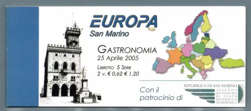 Europa 2005 - Zugelassenes Erinnerungsheft Auflage 4.000 Exemplare