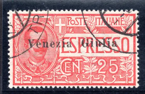 Venezia Giulia - Espresso Nr. 2 modifizierter Aufdruck